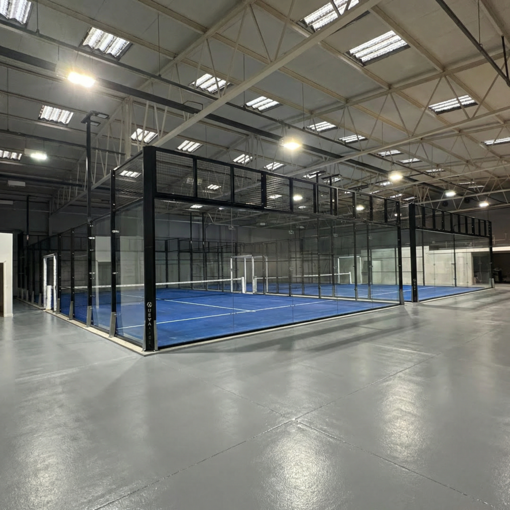 Padel Tennis Pre opening Xtreme360 PAdel St Neots Courts
